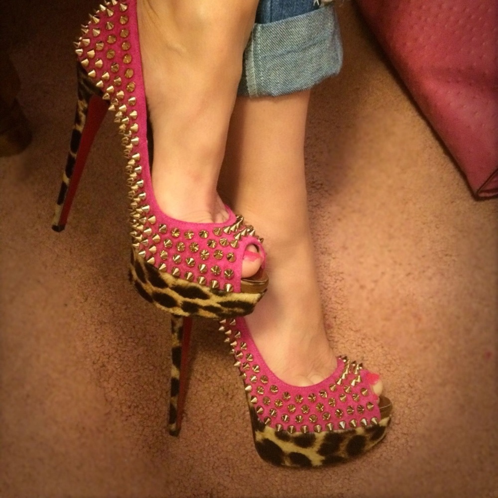 Christian Louboutin | Lady Peep | Size:38 🐆 👠 💕